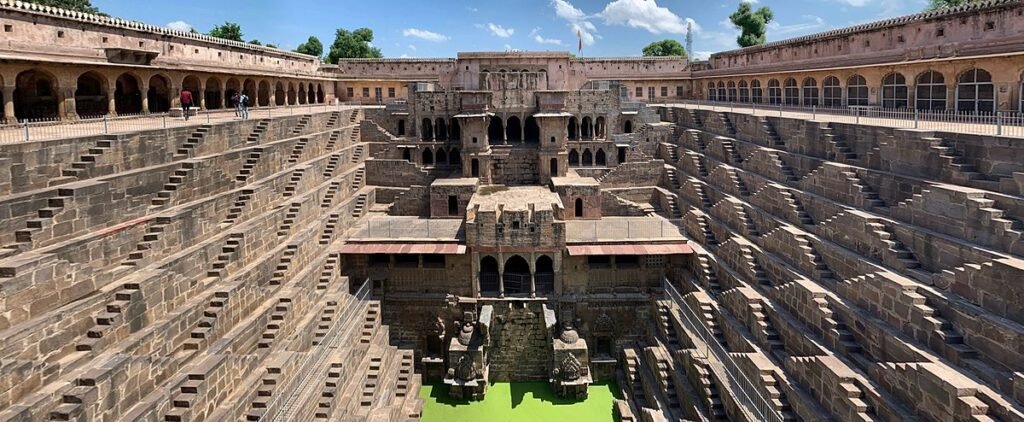 Chand Baori perspective panorama July 2022