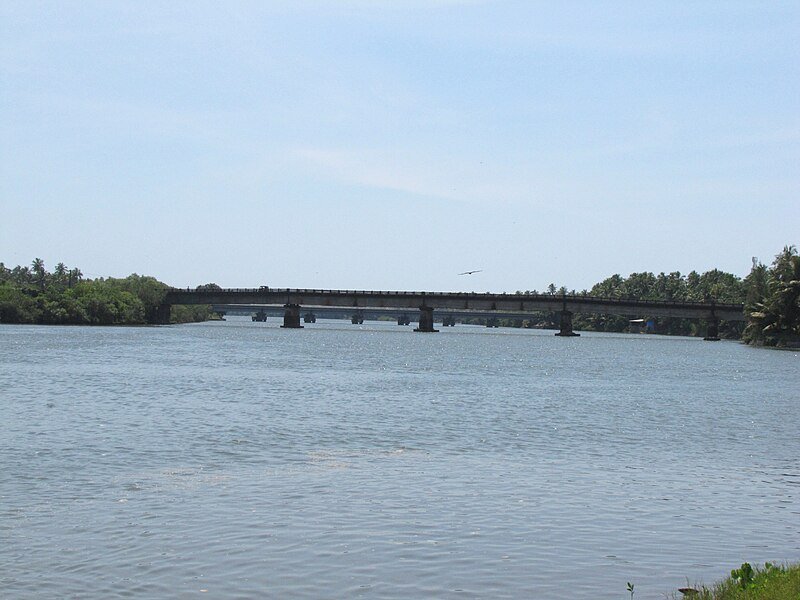 Kuppam River at Pazangadi