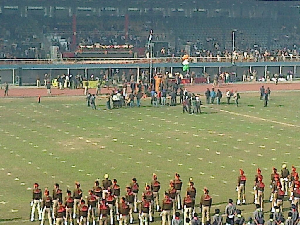 full stadium view