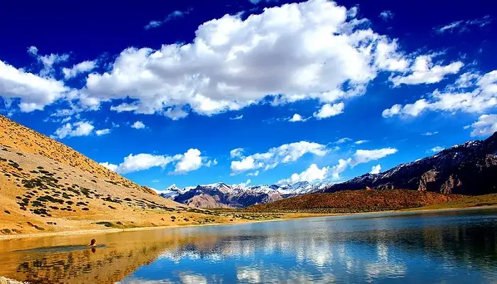 Dhankar lake by Sumita Roy Dutta