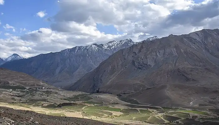 Fields Kibber Parbati Spiti Jun18 D72 7721