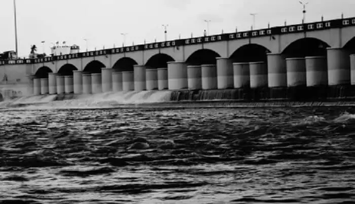Kallanai Dam 8th June