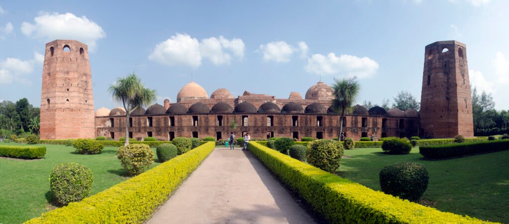 Katra Masjid panoramic view