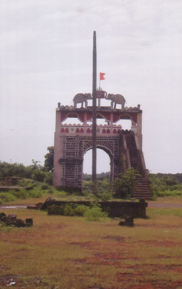 Mast of the Santa Anna Rameshwar Vijaydurg