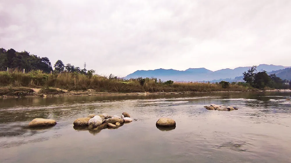 dikrong river in papum pare