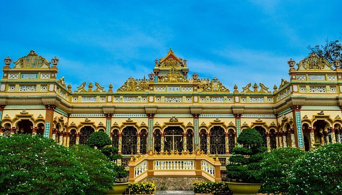 facade of the main building