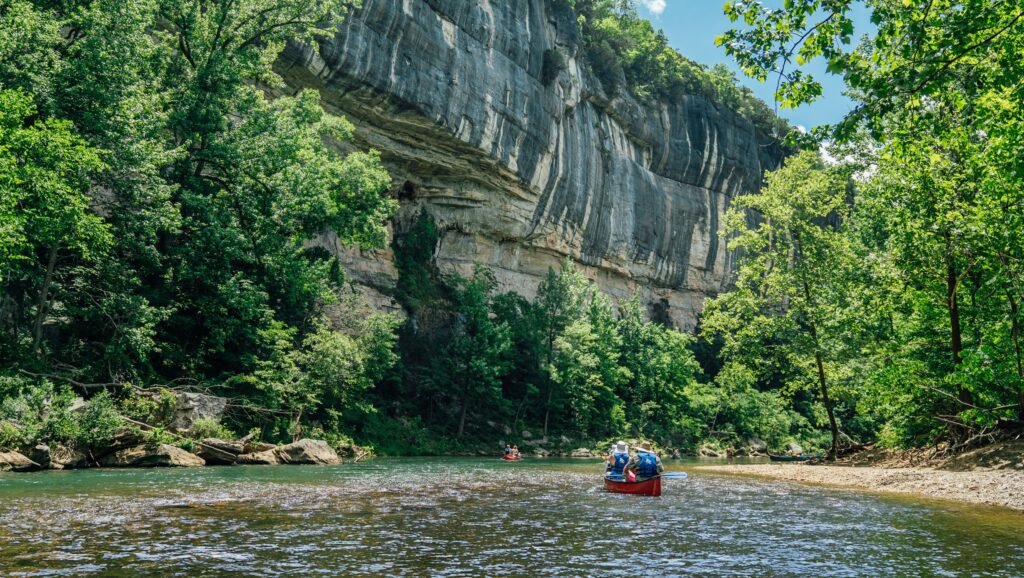 Arkansas Best Places to Visit, Best Time & Travel Tips 8 DSC09936 Big Bluff Canoe 3