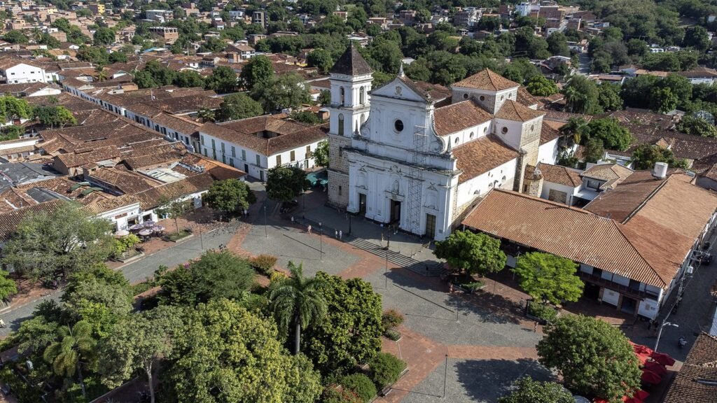parc principal santa fe de antioquia colombie