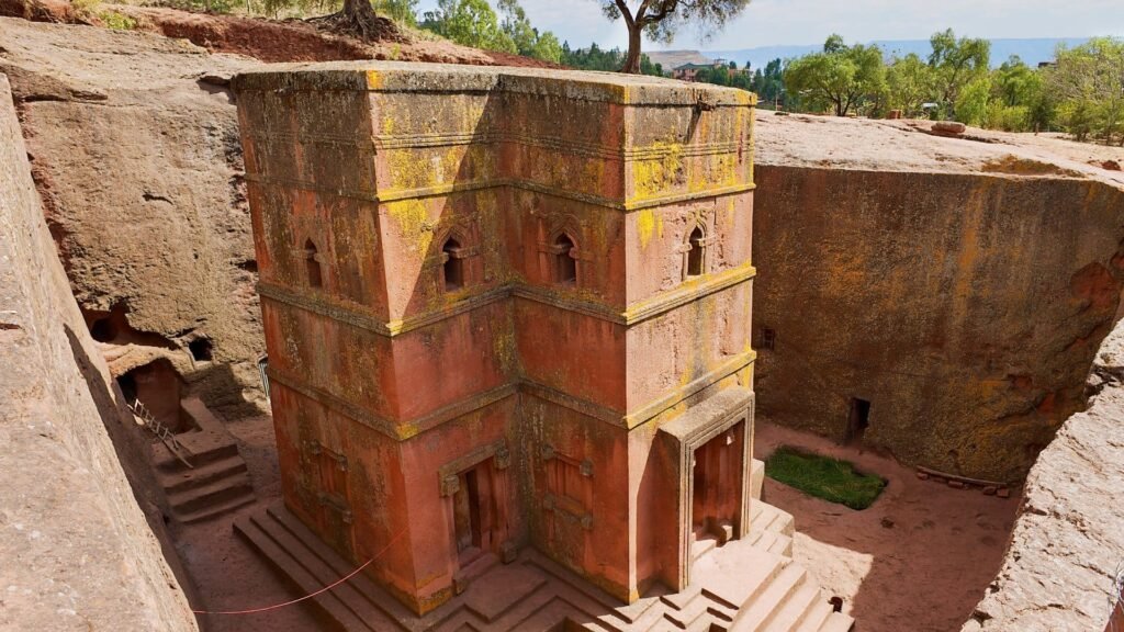 Church of St George Lalibela Ethiopia shutterstock 313240118