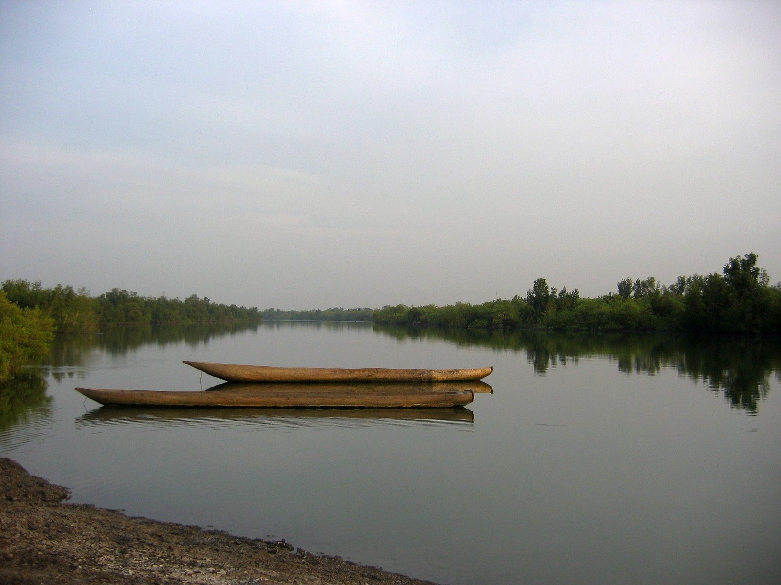 Canoas on Cumbija river