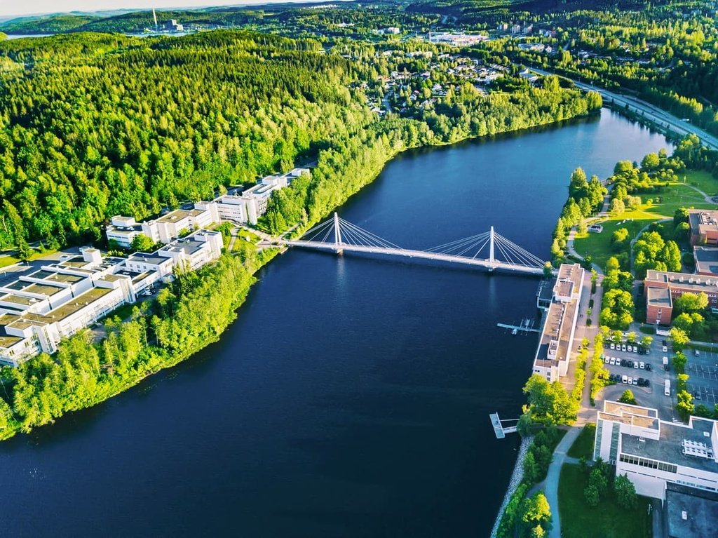 Top 18 Tourist Places in Finland 9 Central Finland Yliston bridge in Jyvaskyla