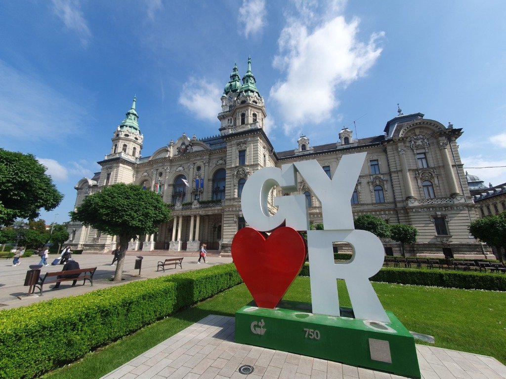Gyor Sign Hungary