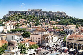 Monastiraki Square and Acropolis in Athens 44149181684