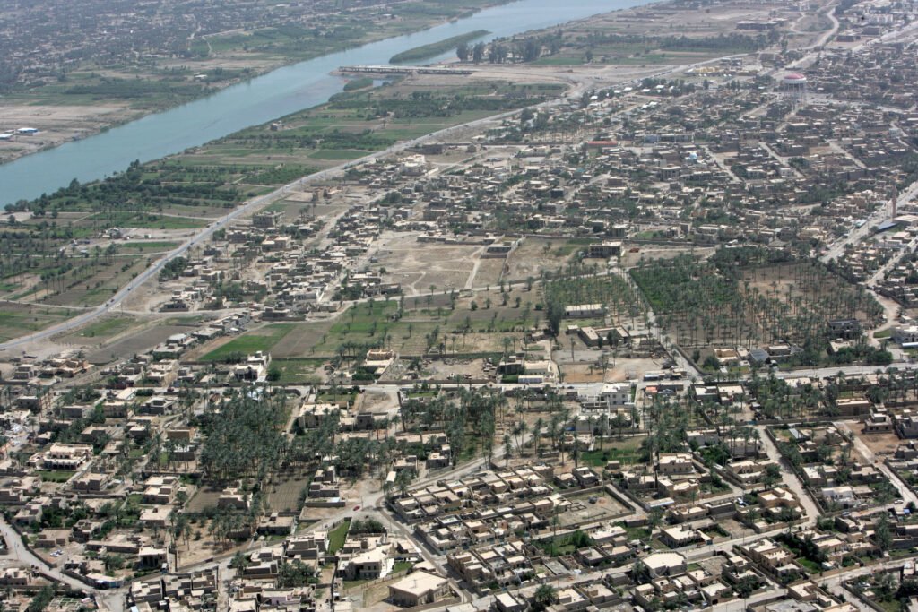 Ramadi Aerial Picture April 2008