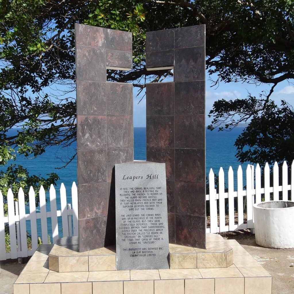 das denkmal auf dem leaper