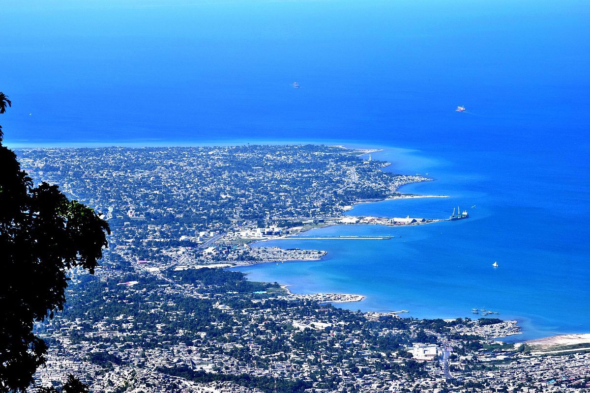 haiti from above