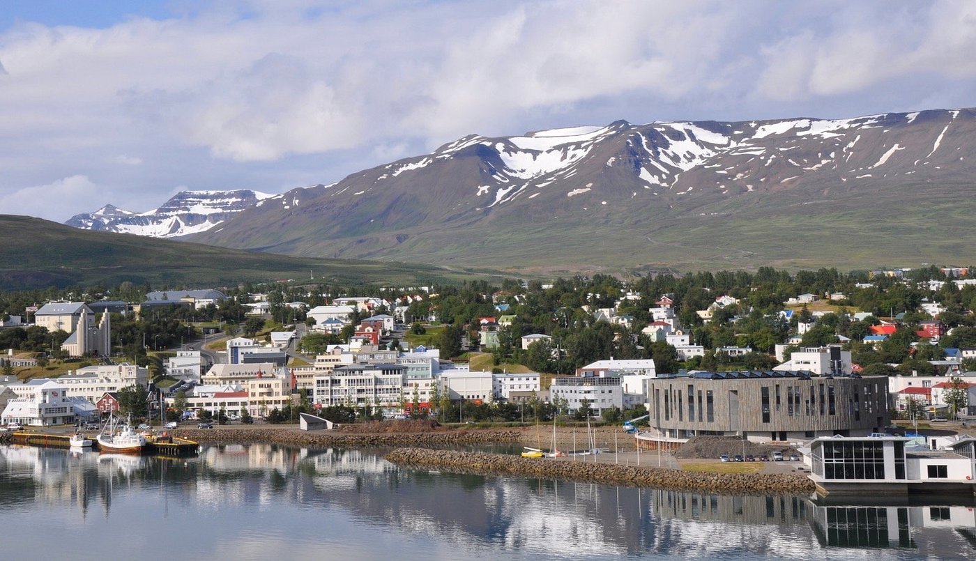 panorama von akureyri