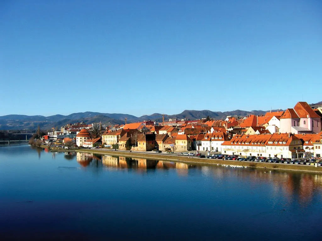 Drava River Maribor Slovenia
