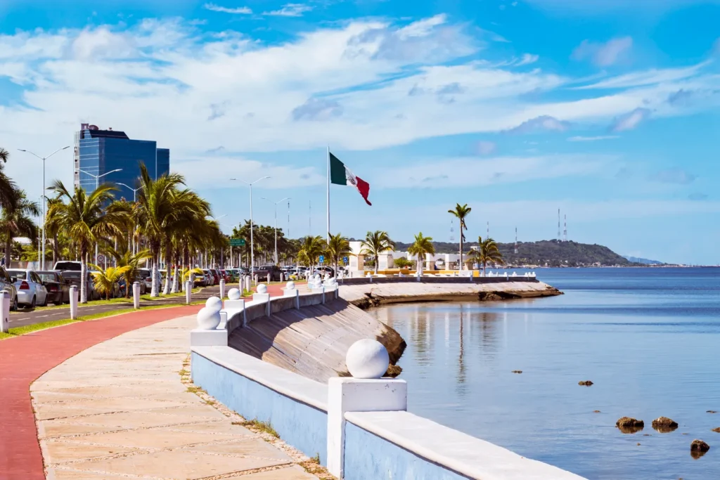 Malecon Campeche Mexico