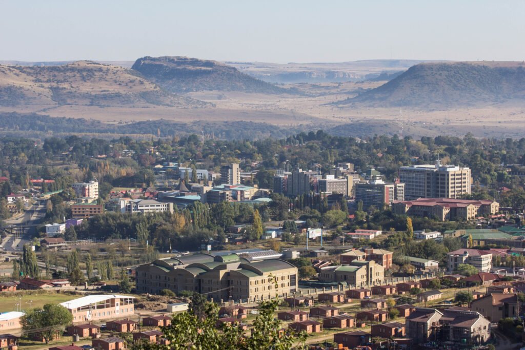 Best place to visit in Maseru 5 Maseru from Parliament Hill