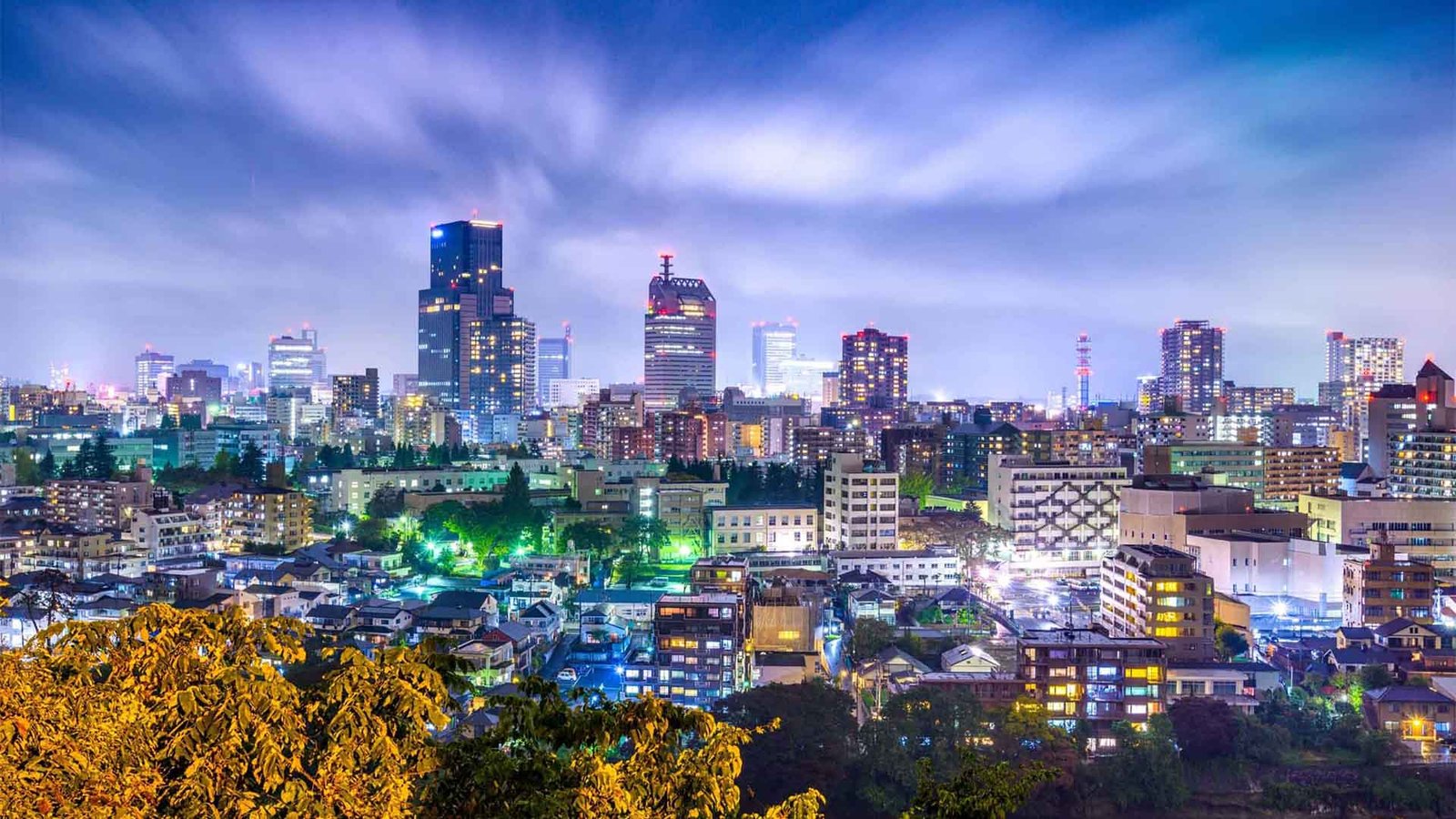 Sendai in Japan