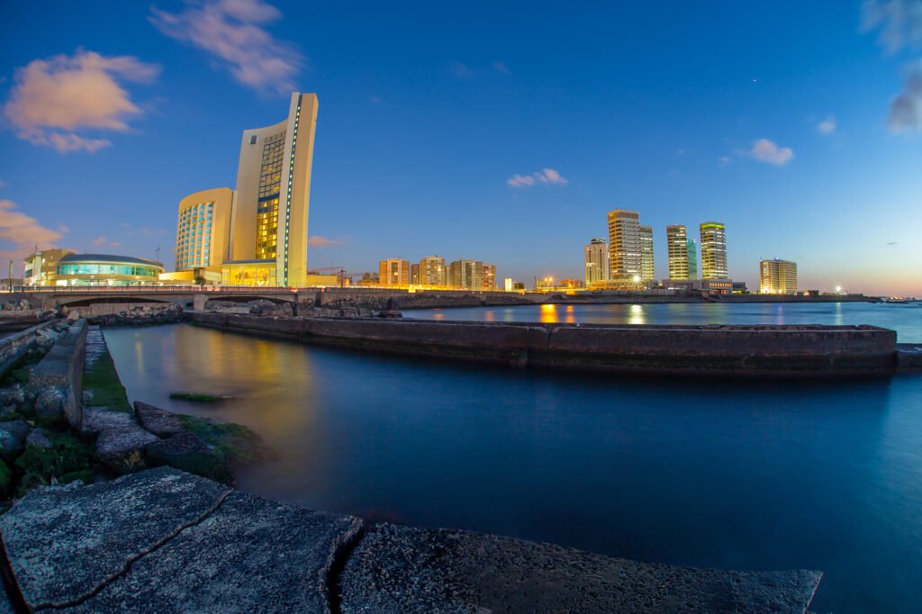 Tripoli at night 1