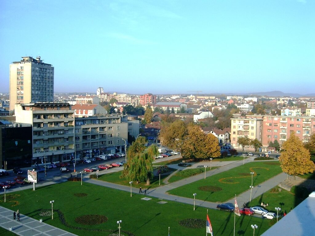 Best place to visit in Kragujevac 5 View on the city of Kragujevac