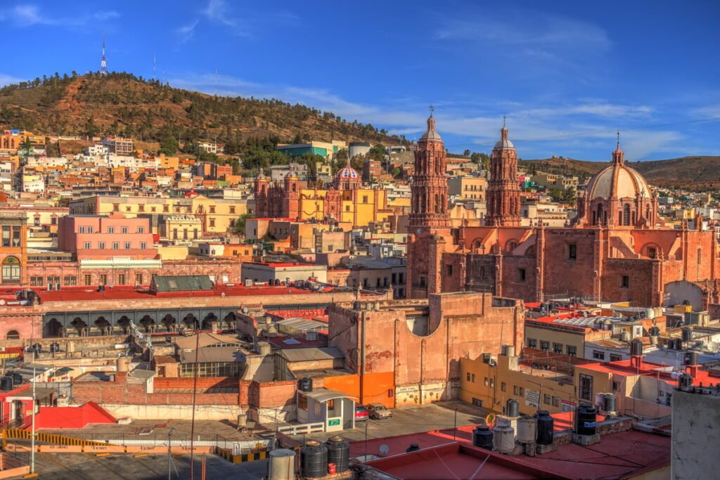 Zacatecas Cathedral Mountain NBS