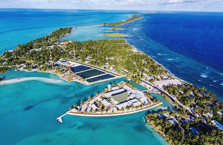 kiribati from above gettyimages 763237713