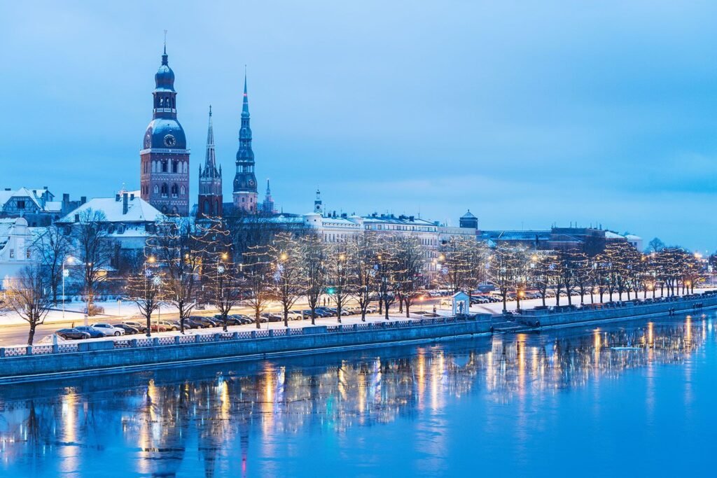 quay of daugava river in riga latvia 137084 3